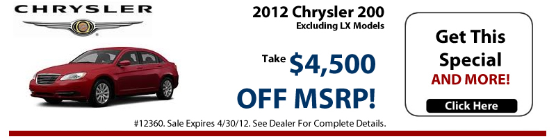 Chrysler Deals